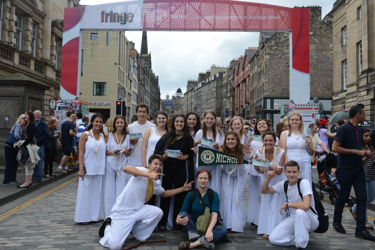Nichols School at the Edinburgh Fringe, 2013